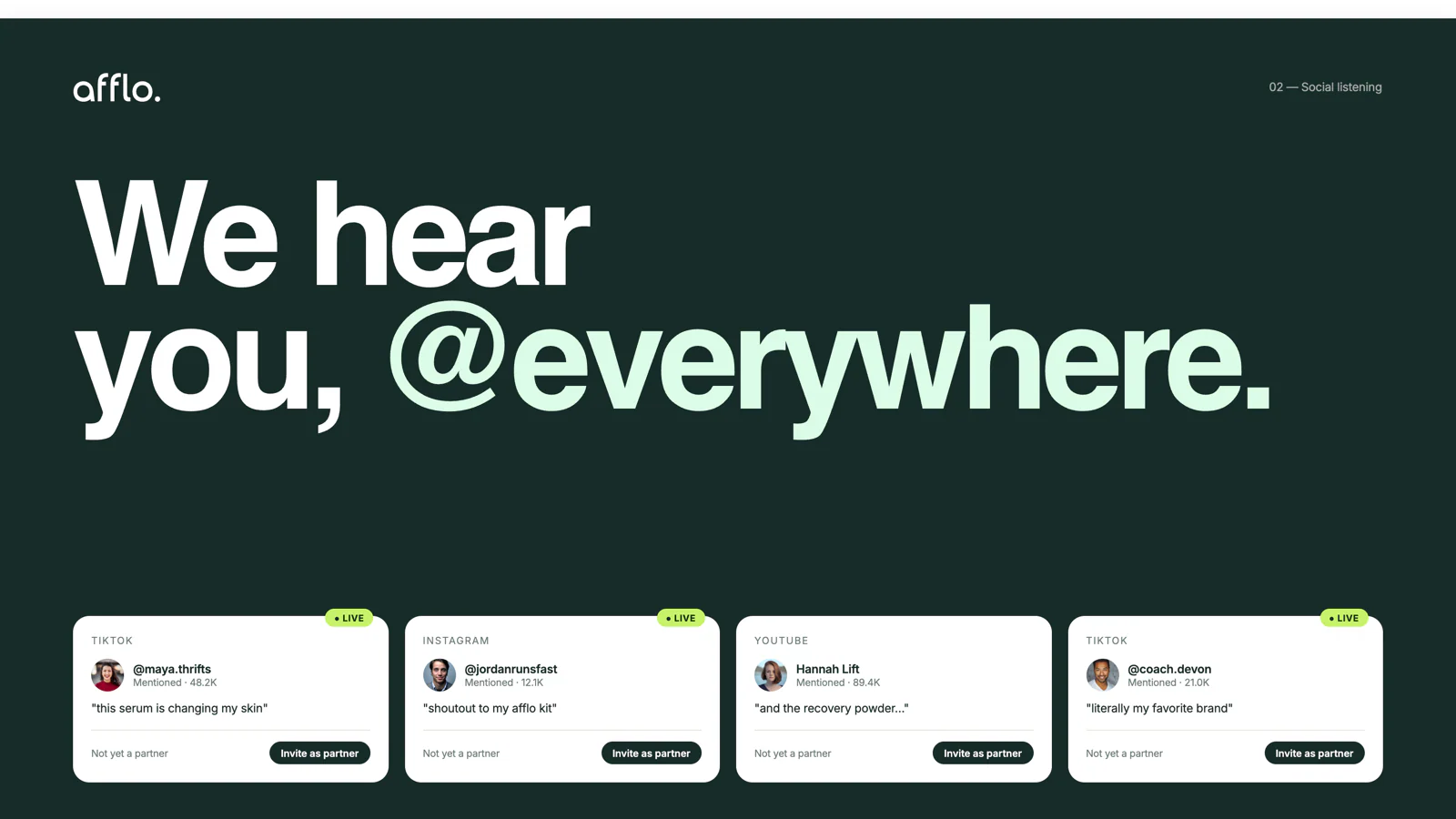 We hear you, @everywhere.
